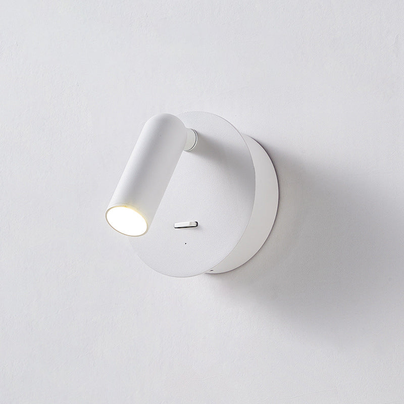 Modern Tubes Sconce Light Fixtures Metal 1 Light Wall Sconces