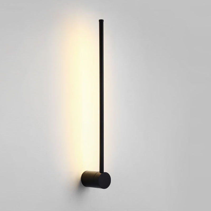 Modern Minimalist Style Linear Wall Mounted Light Fixture Metal Wall Sconces for Living Room