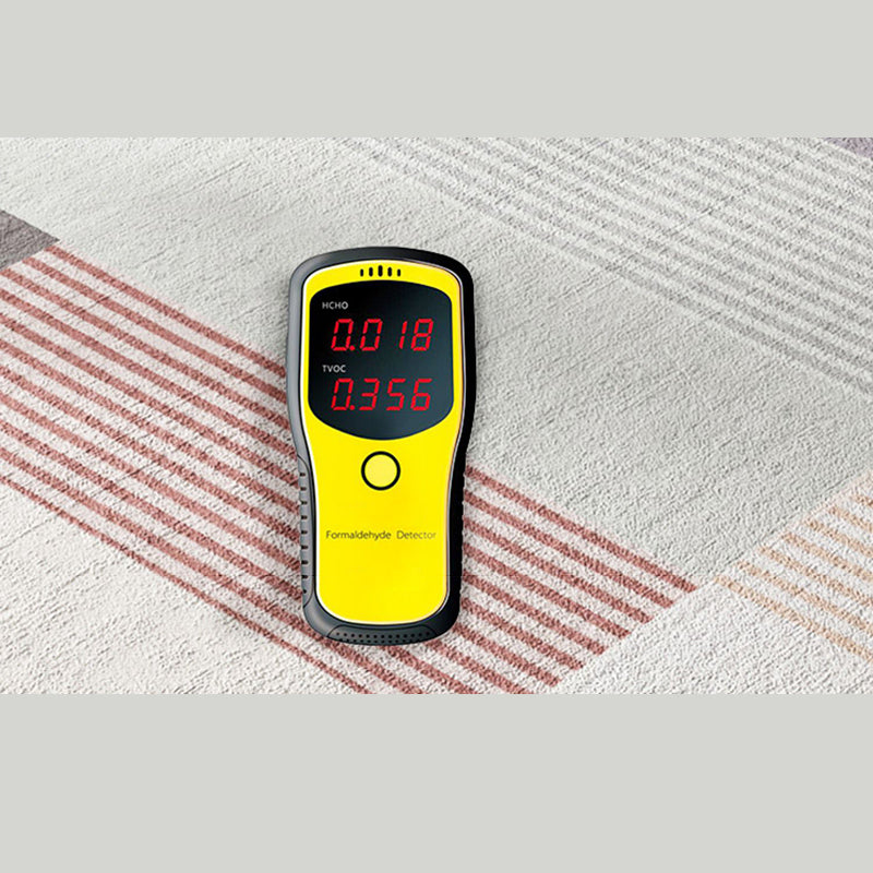 Grauston moderner Fläche Teppich Polyester Federdruck Teppich nicht rutschfestem Innenteppich für Wohnzimmer