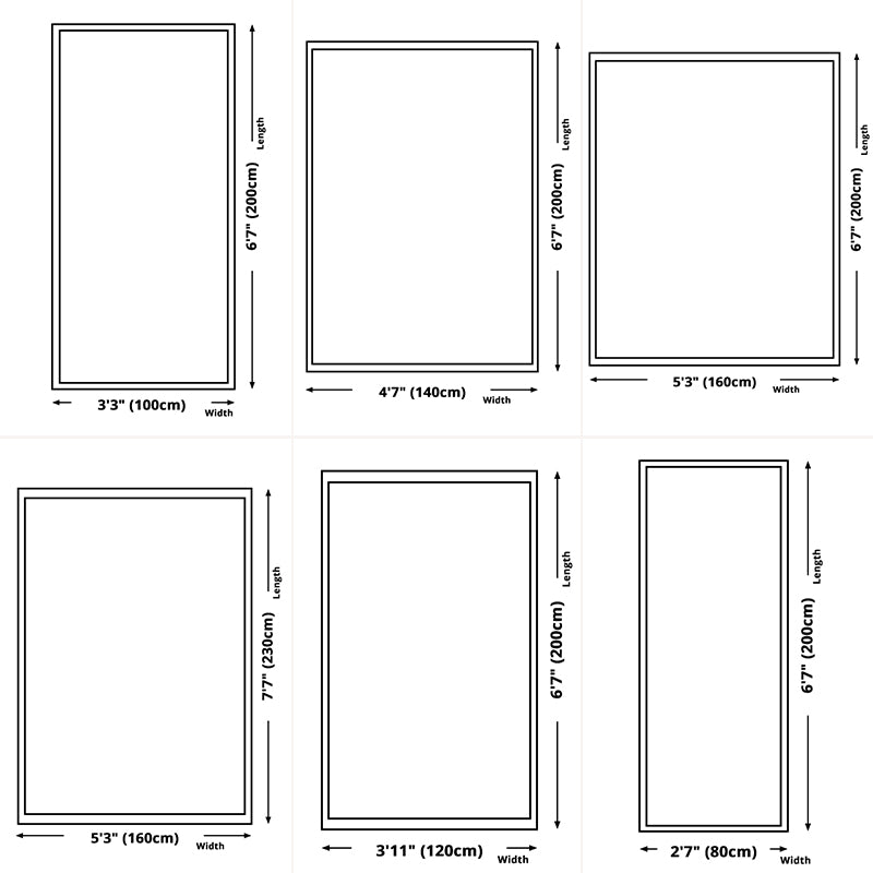 Trendy Geometric Pattern Area Rug Modern Comfort Rectangle Carpet Polyester Easy Care Area Carpet for Living Room