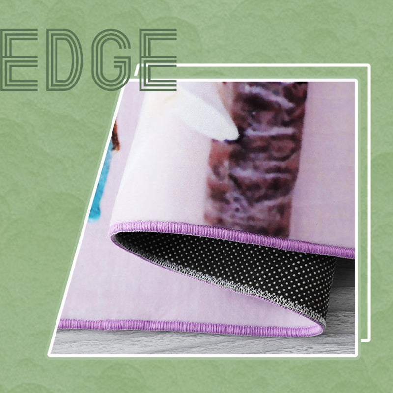 Trendy Geometric Pattern Area Rug Modern Comfort Rectangle Carpet Polyester Easy Care Area Carpet for Living Room