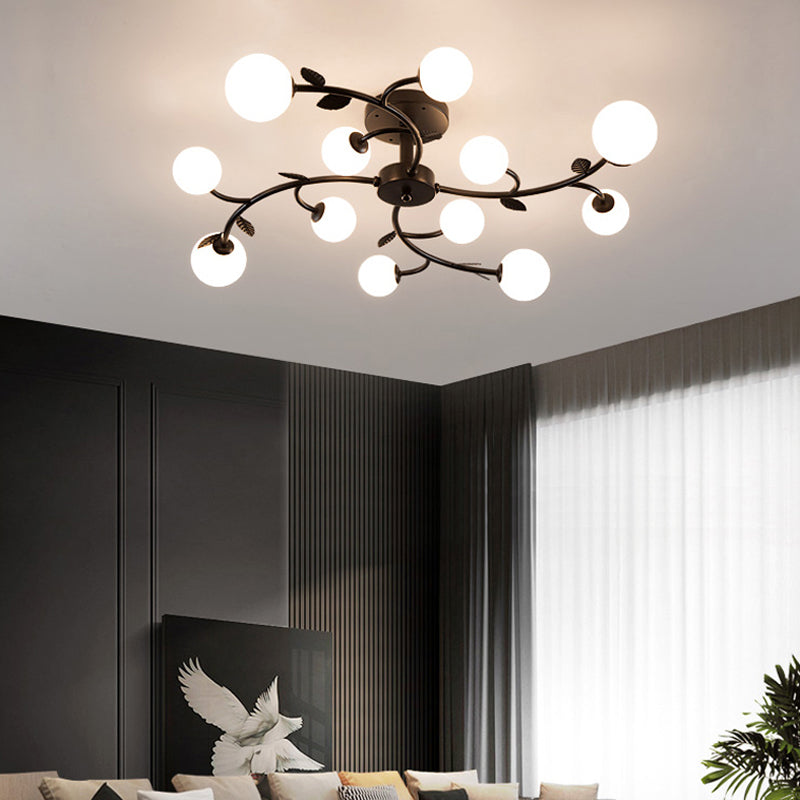 Luz de montaje de vidrio esférico de cristal esférico de montaje de descarga industrial