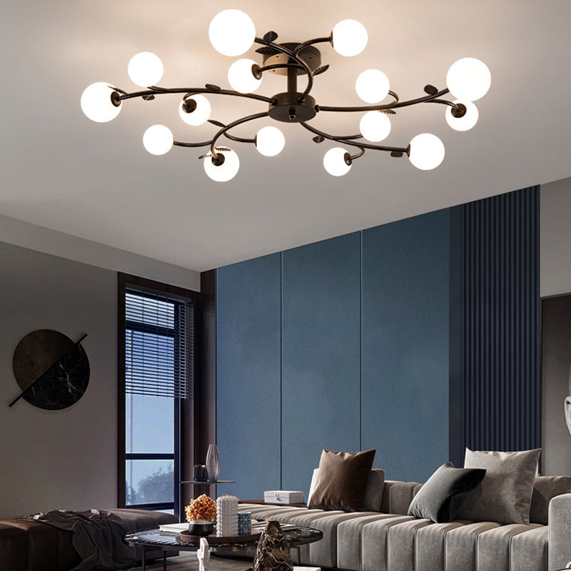 Luz de montaje de vidrio esférico de cristal esférico de montaje de descarga industrial