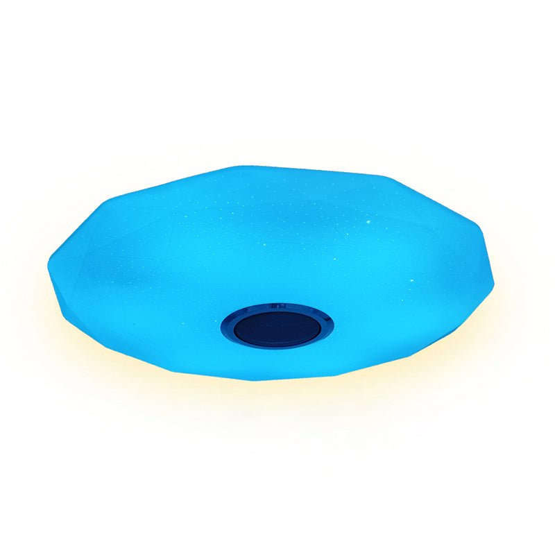 Flush Mount LED Ceiling Light Wireless Mobile Phone Control Bedroom Lighting Fixture