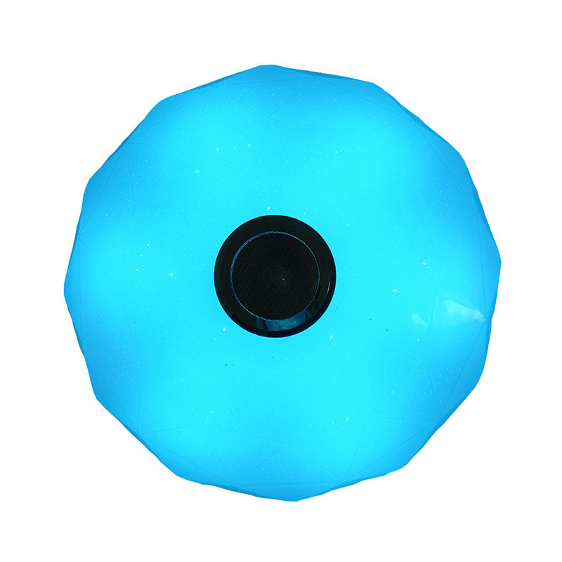 Flush Mount LED Ceiling Light Wireless Mobile Phone Control Bedroom Lighting Fixture