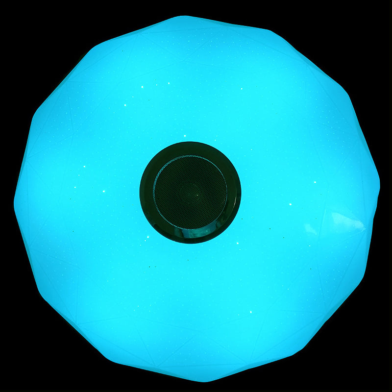 Flush Mount LED Ceiling Light Wireless Mobile Phone Control Bedroom Lighting Fixture