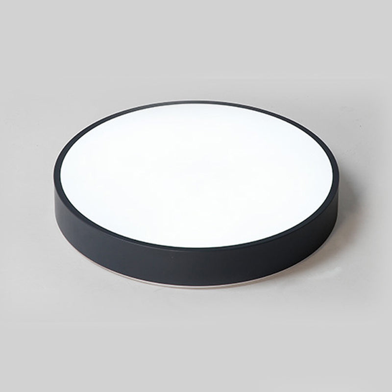 Round Flushmount Lights Macaron Acrylic Ceiling Mounted Fixture for Living Room