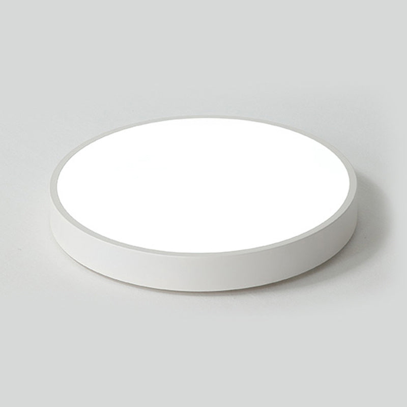 Round Flushmount Lights Macaron Acrylic Ceiling Mounted Fixture for Living Room