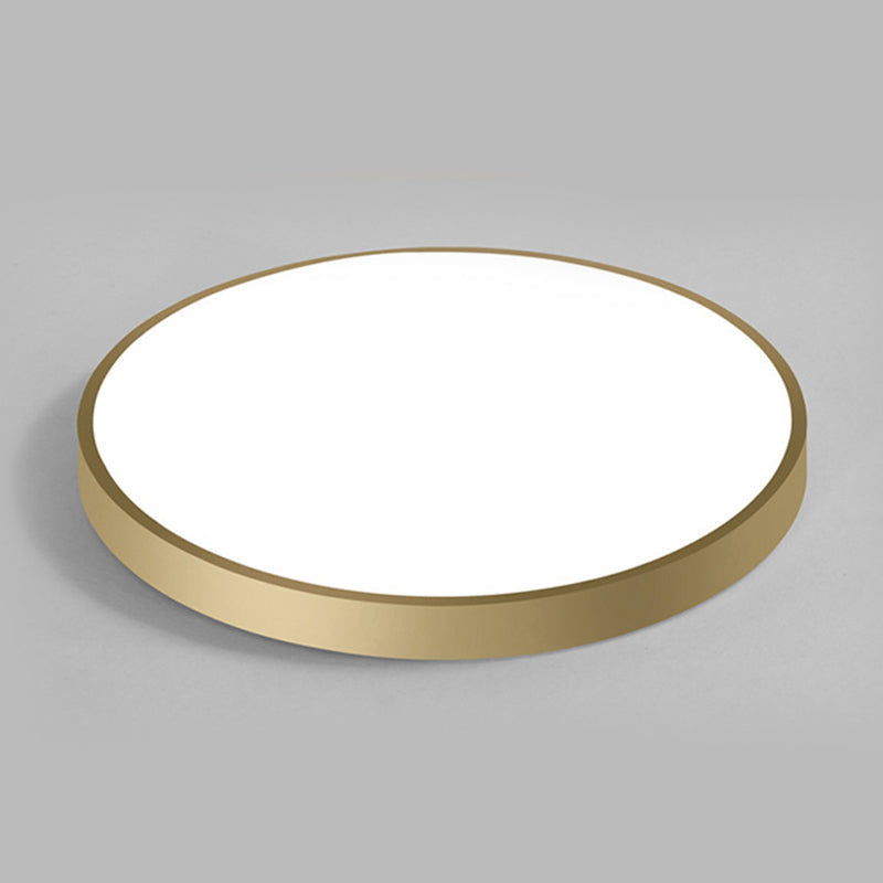 Round Flushmount Lights Macaron Acrylic Ceiling Mounted Fixture for Living Room