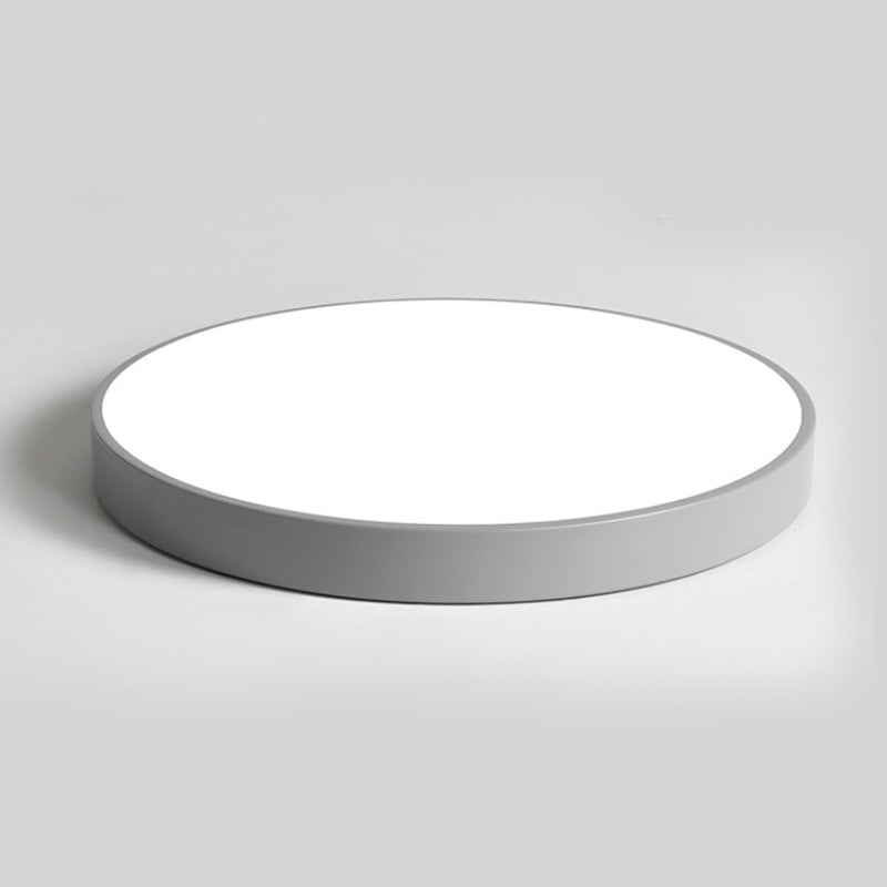 Round Flushmount Lights Macaron Acrylic Ceiling Mounted Fixture for Living Room