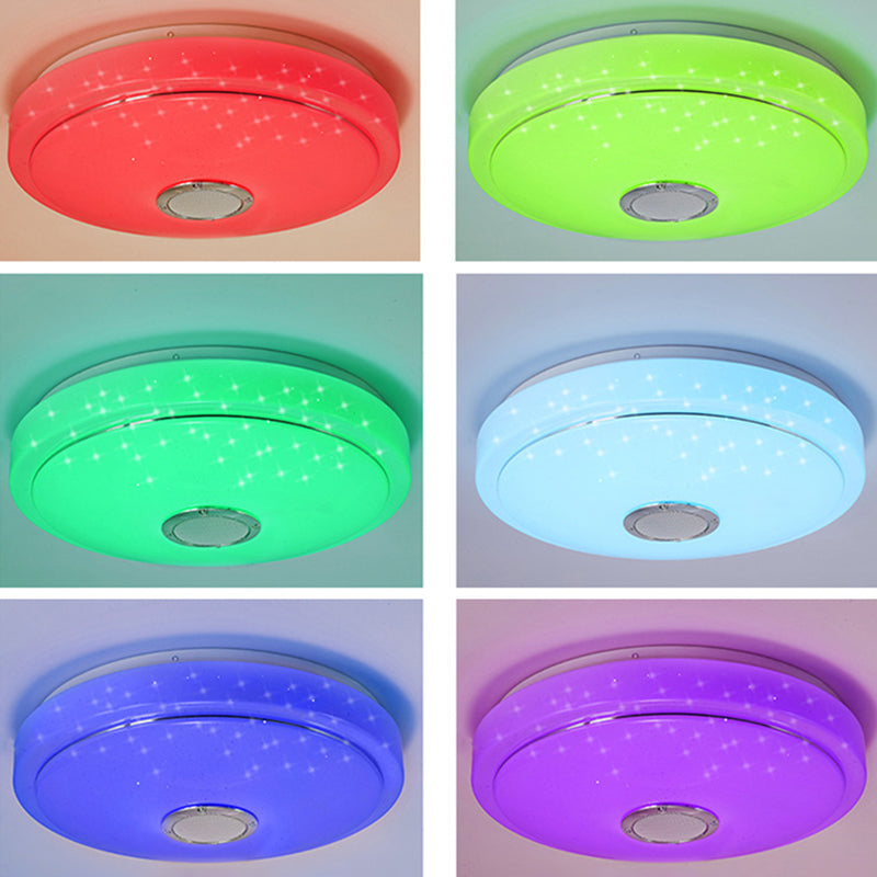 Modern Style RGB Light Ceiling Lamp Bluetooth Phone Control LED Light for Foyer Bedroom