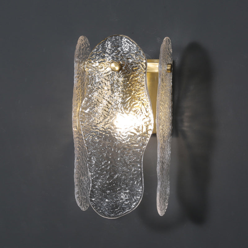 Modern Minimalist Style Sconce Light Fixtures Glass Wall Lighting for Living Room