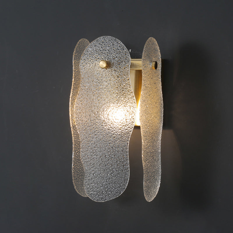 Modern Minimalist Style Sconce Light Fixtures Glass Wall Lighting for Living Room