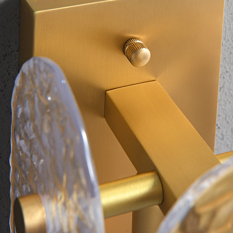 Modern Minimalist Style Sconce Light Fixtures Glass Wall Lighting for Living Room