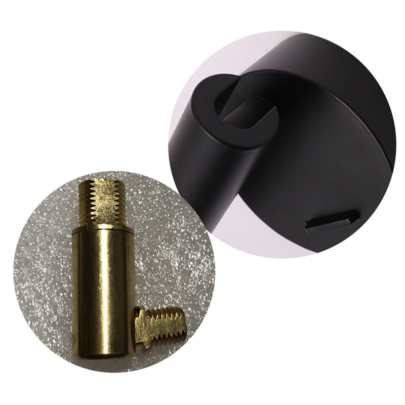 Angle Adjustable Mini LED Sconce Light Contemporary Minimalism Bedroom Lighting Fixture with Metal Round Base