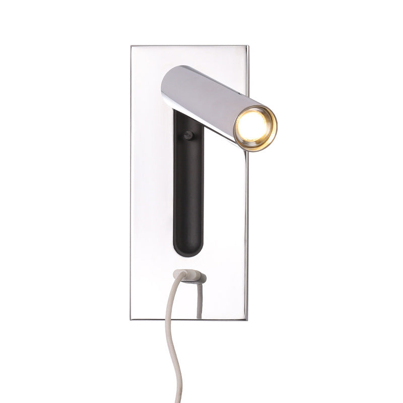 7 "H MODM MODERNO MONTAJE LED LED LIGHT USB CARGA DE CARGA DEL Puerto de diseño Lámpara de lectura