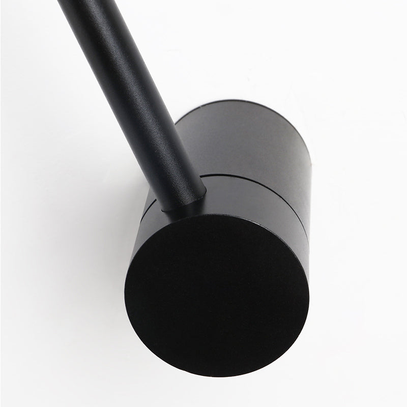 Modern Simplicity Style RGB Wall Sconce Black Long Strip Ambiance Decorative LED Wall Lamp for Restaurant Bar