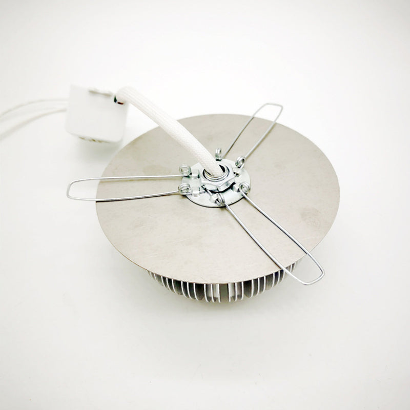 Modern Style LED Wall Lamp Sliver Metal Hollowed Out Sconce Lighting in RGB Color Light with Remote Control