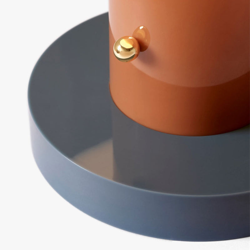 Lampada da tavolo moderna in stile minimalista a cupola Lampada da tavolo in vetro a 1 luce per camera da letto