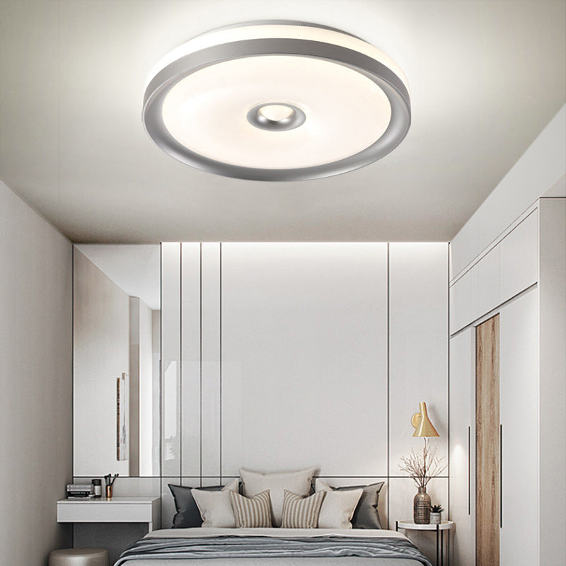 Makaron Grau/Rosa/Braun Runde Flush Licht High Penetrated Acryl LED Deckenhalterung Lampe im dritten Gang