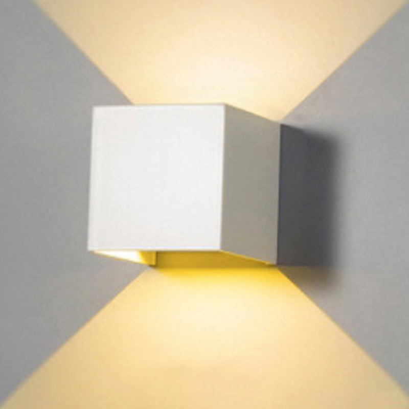 Modern Minimalist Style Geometric Wall Mounted Light Fixture Metal Wall Lamps