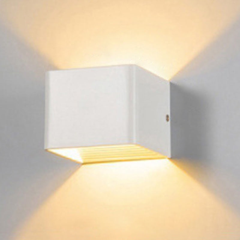 Modern Minimalist Style Geometric Wall Mounted Light Fixture Metal Wall Lamps