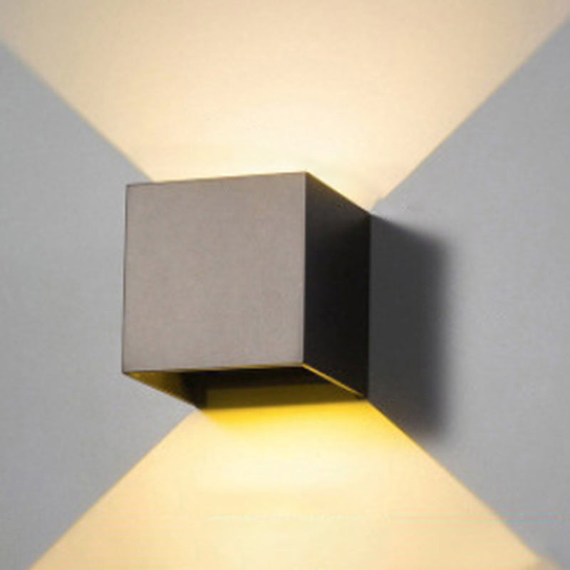 Modern Minimalist Style Geometric Wall Mounted Light Fixture Metal Wall Lamps