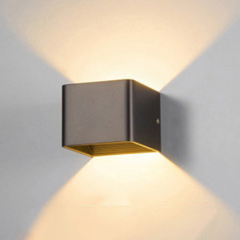 Modern Minimalist Style Geometric Wall Mounted Light Fixture Metal Wall Lamps