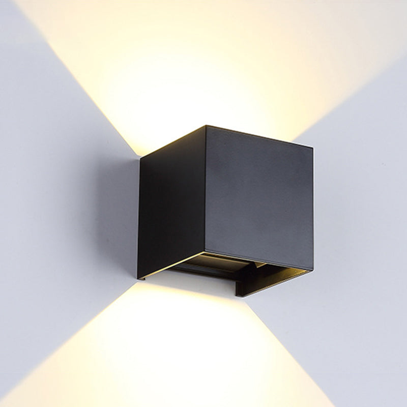 Modern Minimalist Style Geometric Wall Mounted Light Fixture Metal Wall Lamps