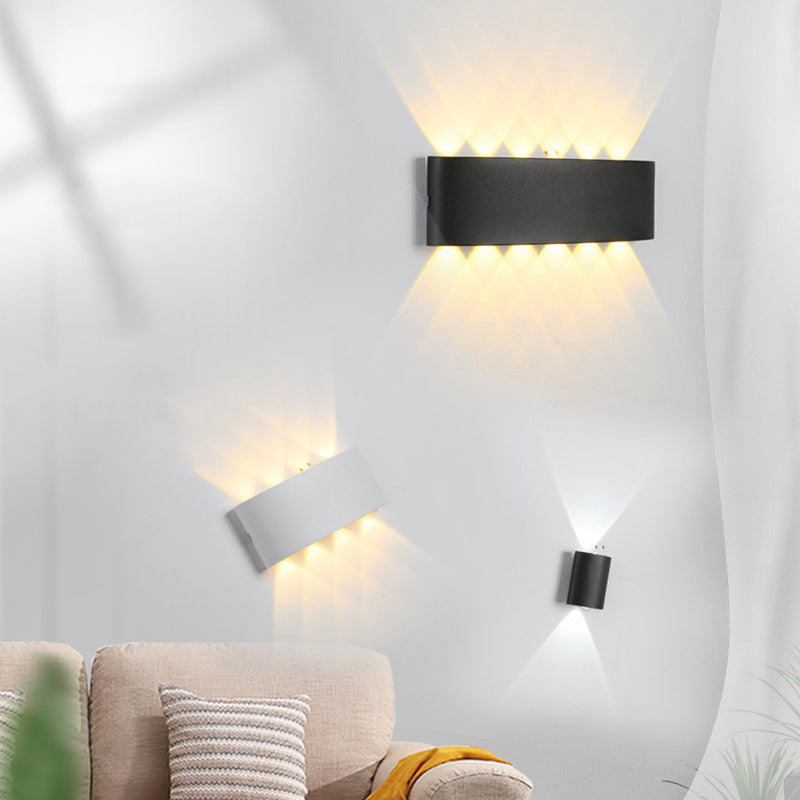 Moderne minimalistische stijl geometrische wand gemonteerde lamp metalen sconce lichten
