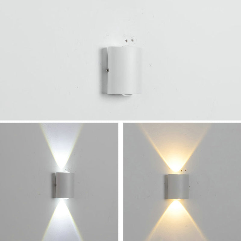 Moderne minimalistische stijl geometrische wand gemonteerde lamp metalen sconce lichten