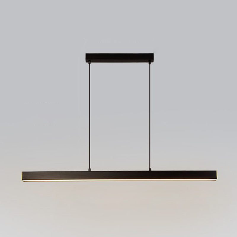 Linear Isola Lighting Acrilic Contemporary Simplicity Fishings a sospensione per il ristorante