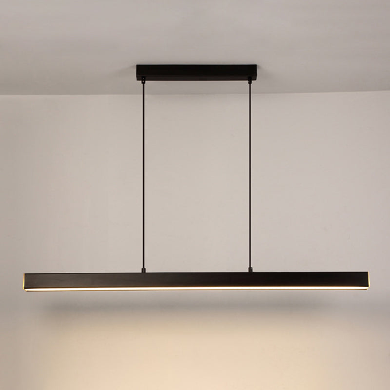 Linear Isola Lighting Acrilic Contemporary Simplicity Fishings a sospensione per il ristorante