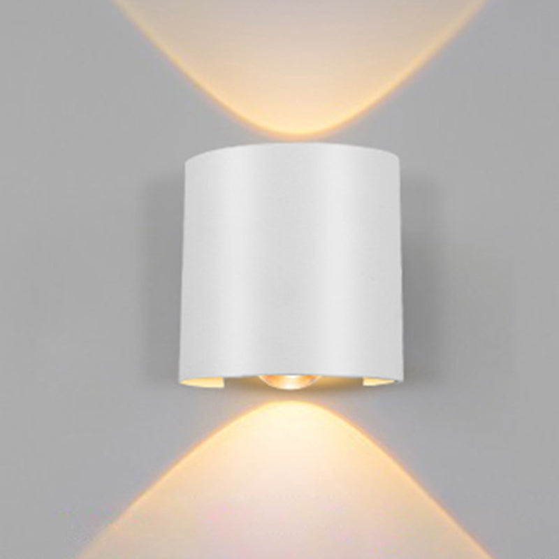 Modern Minimalist Minimalist Wall Monted Aiblowture Metal Wall Lights per soggiorno