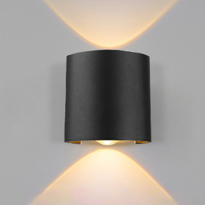 Modern Minimalist Minimalist Wall Monted Aiblowture Metal Wall Lights per soggiorno