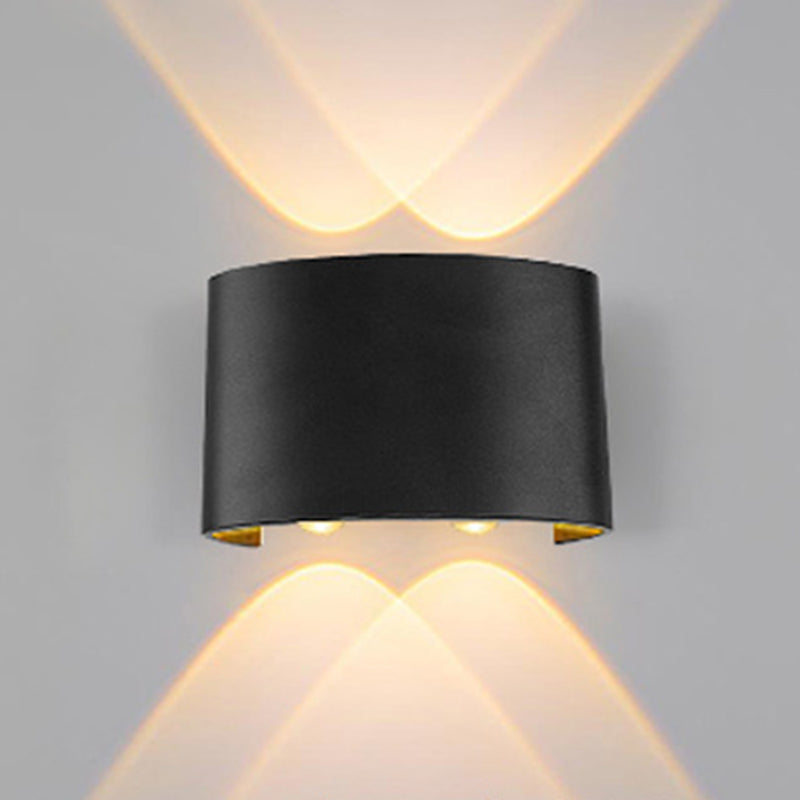 Modern Minimalist Minimalist Wall Monted Aiblowture Metal Wall Lights per soggiorno