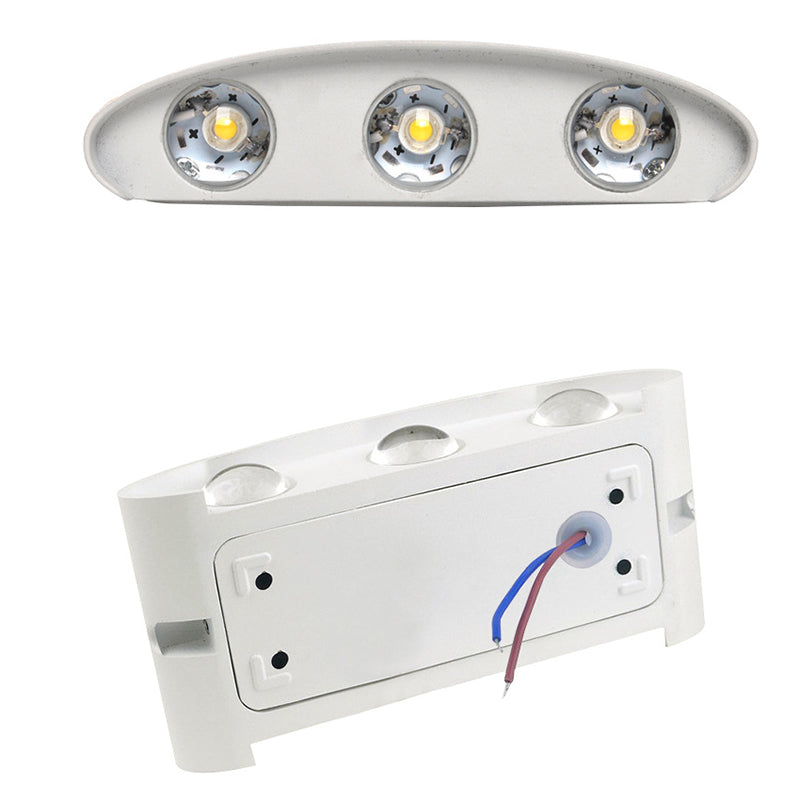 Modern Minimalist Minimalist Wall Monted Aiblowture Metal Wall Lights per soggiorno