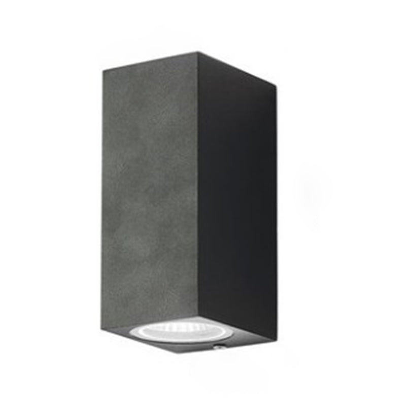 Luz de pared de estilo minimalista moderno de lámpara montada en la pared 2 luces de pared para pared para la pared exterior