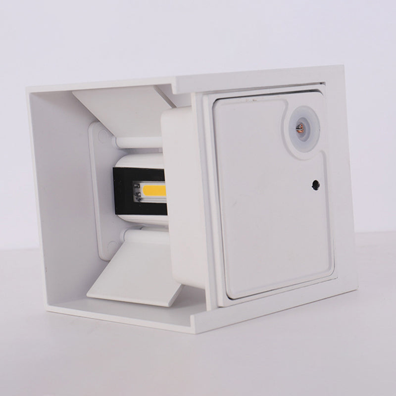 Modern Minimalist Style Geometrical Wall Mounted Light Fixture Metal 2 Lights Wall Lights