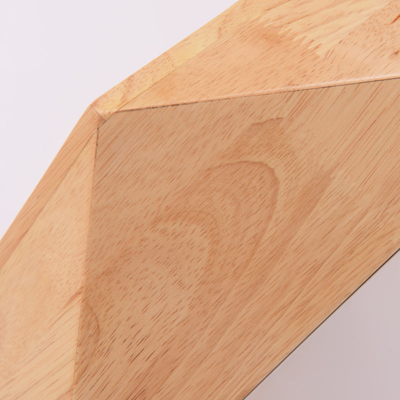 El Pentagono moderno de la madera de montaje de la luz de montaje de la madera de montaje de la madera del techo de