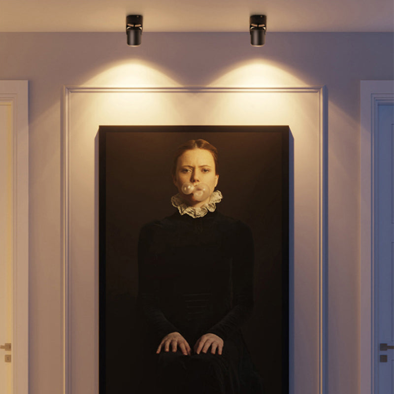 Zylindrische Galerie Spotlight Aluminium Nordic LED Downlight Flush Mount Beleuchtung