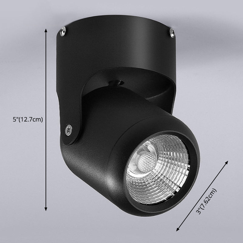 Zylindrische Galerie Spotlight Aluminium Nordic LED Downlight Flush Mount Beleuchtung