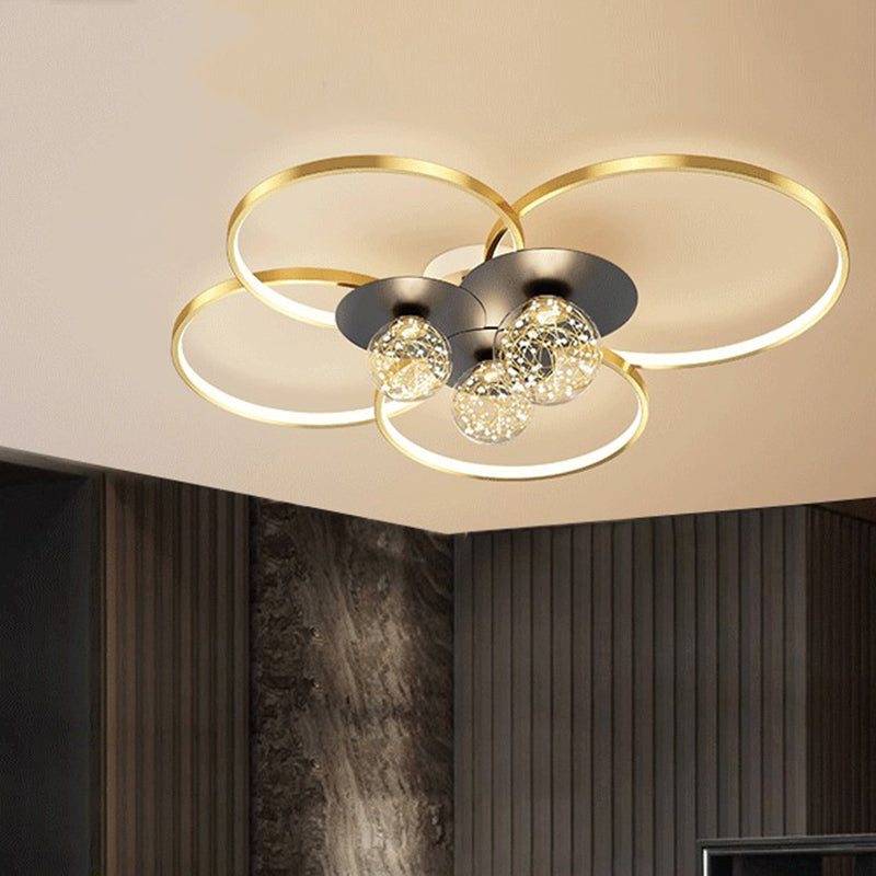 Unterputzleuchte im modernen Stil, LED-Kreisleuchte, Schlafzimmerleuchte, Restaurantleuchte