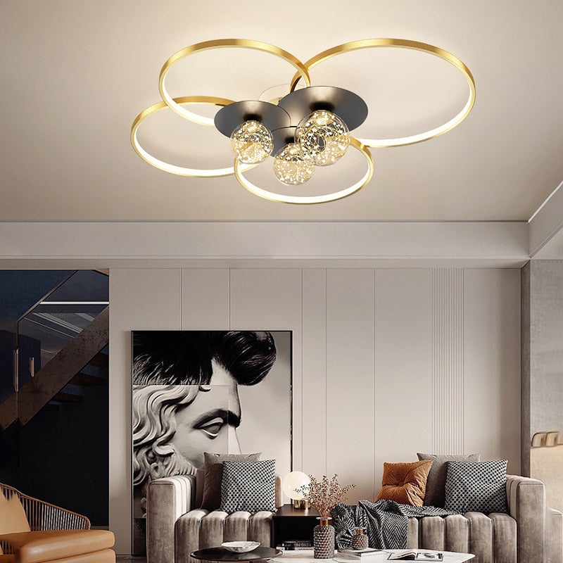 Unterputzleuchte im modernen Stil, LED-Kreisleuchte, Schlafzimmerleuchte, Restaurantleuchte