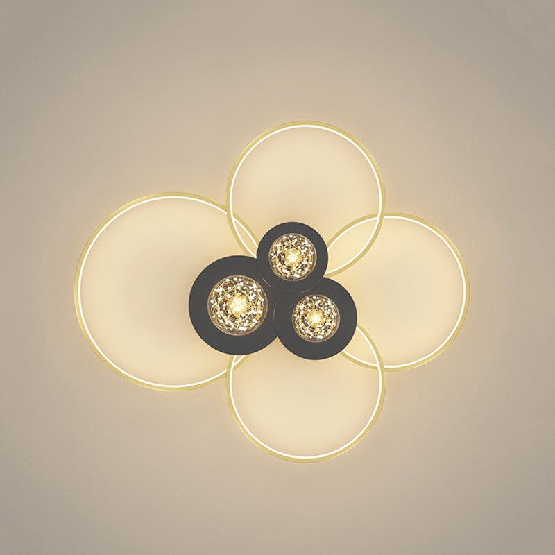 Unterputzleuchte im modernen Stil, LED-Kreisleuchte, Schlafzimmerleuchte, Restaurantleuchte