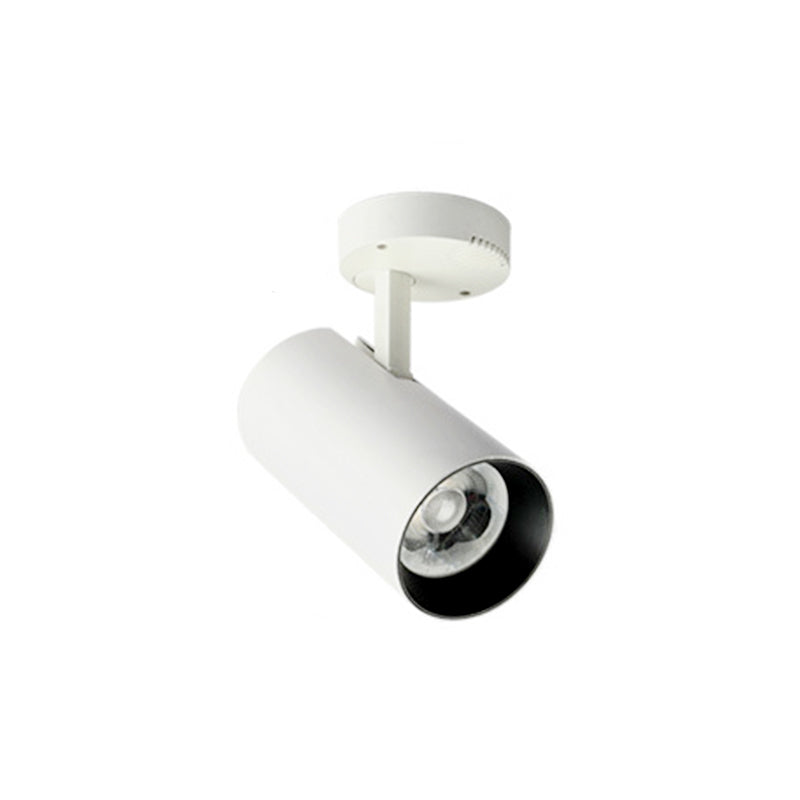 Spot lumineux tubulaire en aluminium pour salon, luminaire encastré moderne à LED