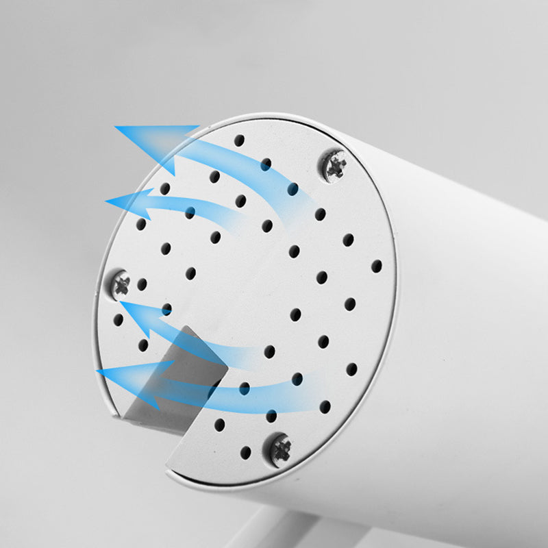 Spot lumineux tubulaire en aluminium pour salon, luminaire encastré moderne à LED