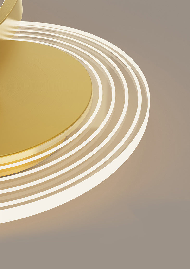 Plafonnier LED encastré, éclairage annulaire pour café, salon, chambre à coucher
