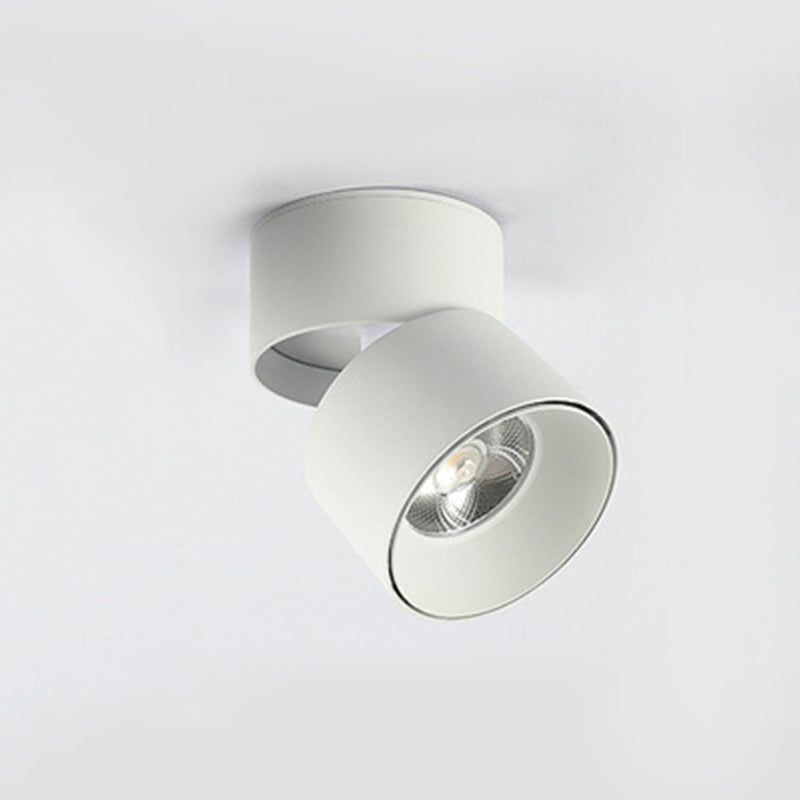 Opvouwbare metalen plafonddownlight Eenvoud LED-inbouwspot voor gang