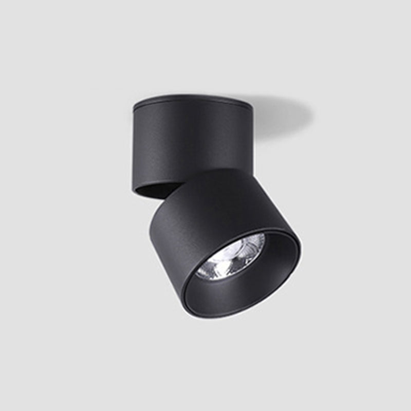 Opvouwbare metalen plafonddownlight Eenvoud LED-inbouwspot voor gang